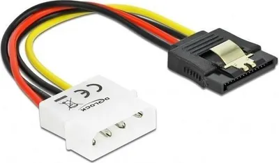 Productafbeelding van Delock kabel, voeding SATA HDD > 4-pins connector, met