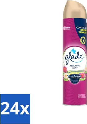 Immagine prodotto di Glade - Deodorante spray - Zen rilassante - 300 ml - Confezione risparmio - 24 pezzi