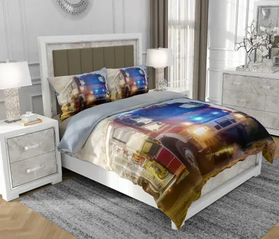 Produktbild von Bettwäsche 200x220 cm + 2x70x80 cm, 3-teilig, 100% Baumwolle, Satin, Reißverschluss, Bunt - SOVIO | So.0327