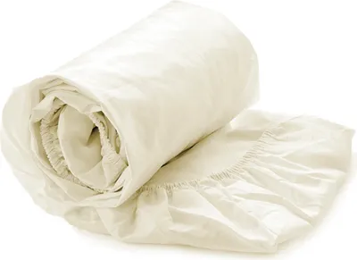 Produktbild von Elementi Spannbettlaken Split-Topper 200x200+12 cm. Off-White