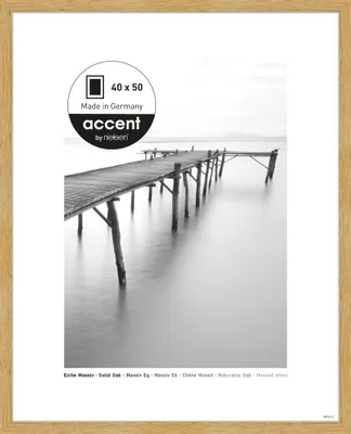 Obrázok produktu pre Nielsen Accent rám z masívneho dreva Scandic 40x50 cm dub