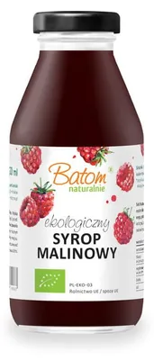SYROP MALINOWY BIO 330 ml - BATOM