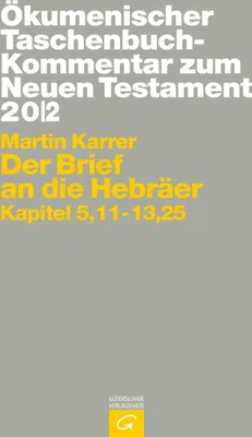 Produktbild von Der Brief an die Hebräer
