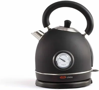 Produktbild von Wasserkocher, Retro mit Thermometer, LIVOO DOD157S, 1800 W, 1,8 l