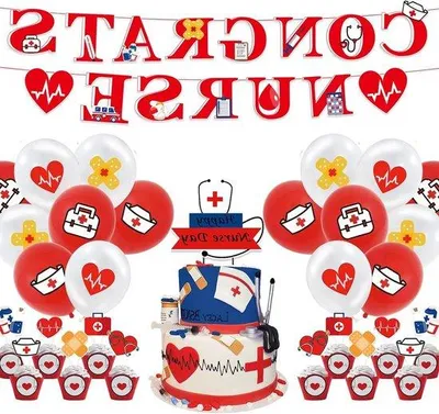 Produktbild von Nurse-Thema-Party-Kuchen-Topper-Kugeln-30-Stück
