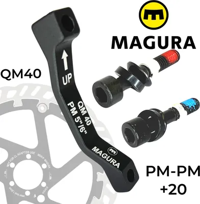 Produktbild von Magura Bremsscheiben Adapter QM40, PM 160-180 / PM 140-160 +20mm