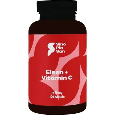 Obrázek produktu pro Železo 40 mg + vitamin C 40 mg kapsle 120 kapslí