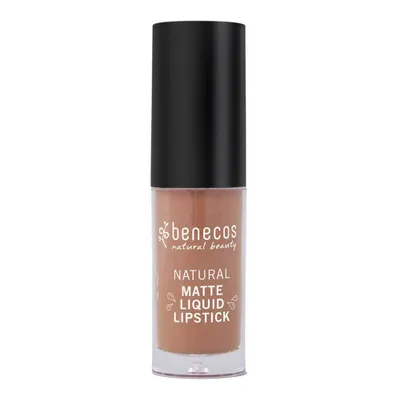Produktbild von benecos Matte Liquid Lipsticks, Rose, rosewood romance, 1 Farben, Frauen, Matte, Flasche
