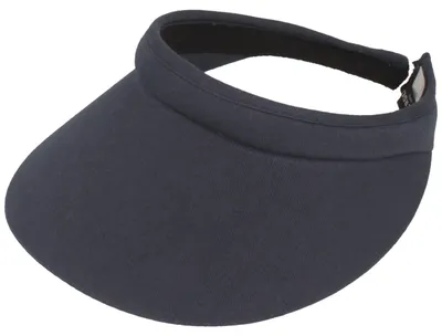 Image de Casquette à visière Seeberger pour femme, avec une large visière, en coton fin, bleue, taille unique