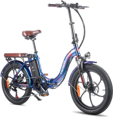 Obrázek produktu pro 20 palcový fatbike e-bike 25km / h 250W e-bike skládací kolo baterie 36V 18AH Shimano 7S pedelec horské kolo