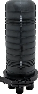 Image de XtendLan Connecteur étanche pour fibre optique, terre/mur/mât, 48 fibres 4x6, 4 portées, écrous, 415x206mm