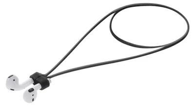 Produktbild von kwmobile Magnetisches Kopfhörer Halteband für Apple Airpods 1 / 2 / 3 / 4 / Pro 1 / Airpods Pro 2 Zubehör - Headphones Anti Lost Gurt zum Joggen -