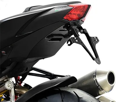 Obrázok produktu pre ZIEGER Základný držiak evidenčného čísla kompatibilný s Ducati Streetfighter / S BJ 2009-13 / Streetfighter 848 BJ 2011-16