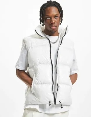 Immagine prodotto di Gilet DEF Shiny Puffer bianco da uomo - XXL