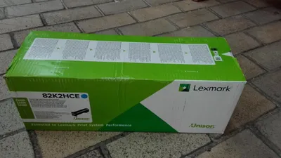 Produktbild von Lexmark 82K2HCE, Cyan, 1 Stück(e)
