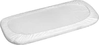 Produktbild von Frottee-Bettlaken für Kinderwagenmatratze 75x35x3 Weiß