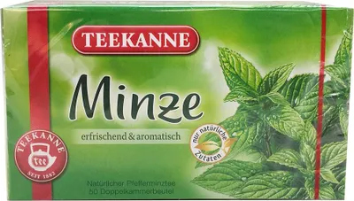 Produktbild von Teekanne Minze 50er (113g Packung)