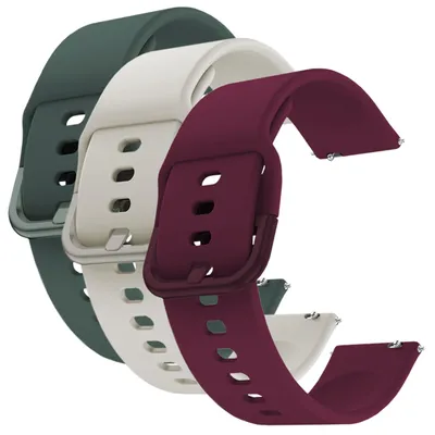 Zdjęcie produktu dla Zestaw: 3x pasek ChronSmarta do smartwach'a Garmin Forerunner 255S 265S Venu 2S 3S Vivoactive 4S