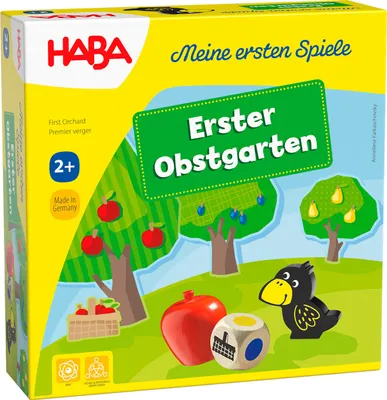 Produktbild von HABA Gesellschaftspiele Solospiele kleine Meine ersten Spiele Erster Obstgarten
