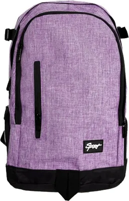 Produktbild von Einfarbiger Basic Rucksack 32 x 18 x 48 cm - stillvoll, praktisch und vielseitig Lila