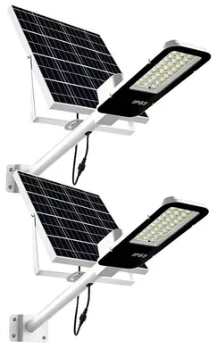 Produktbild von Solar-Flutlicht, Fernbedienung, wasserdichtes Design, 2Stück