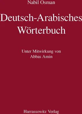Produktbild von Deutsch-Arabisches Wörterbuch