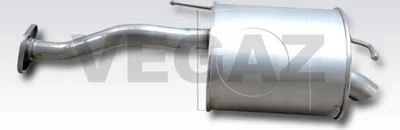 Produktbild von VEGAZ HOS-233 Endschalldämpfer für HONDA FR-V (BE) Auspuff