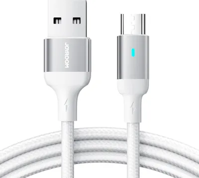 Zdjęcie produktu dla Kabel micro USB do szybkiego ładowania danych do tabletu telefonu komórkowego Samsung Huawei PS4 XBOX - Biały