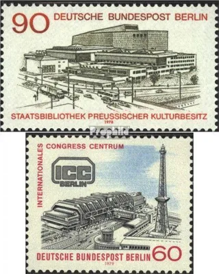 Produktbild von Briefmarken Berlin (West) 1978 Mi 577,591 (kompl.Ausg.) postfrisch Staatsbibliothek