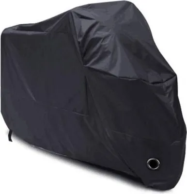 Obrázek produktu pro Ochranný kryt na motorku - Voděodolný - 190T Polyester - Velikost XL - Černý - Univerzální