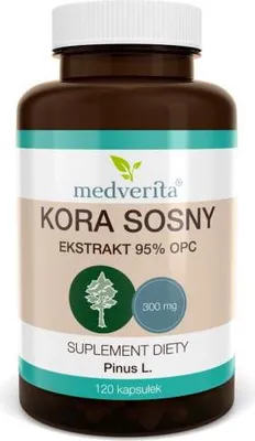 Produktbild von Medverita Kiefernrinde 120 Kapseln