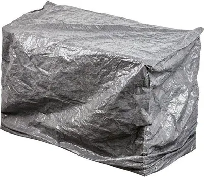 Image de Grande housse imperméable pour barbecue d'extérieur - Protection durable pour barbecue - Housse de barbecue pour jardin ou terrasse en polyéthylène vert résistant - 170 cm x 170 cm x 115 cm
