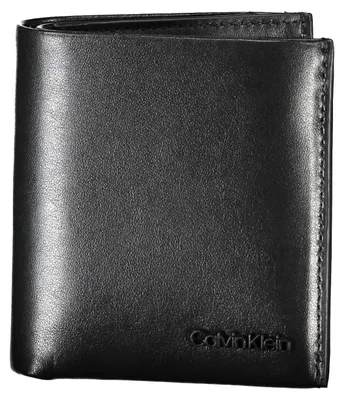 Image de Calvin Klein portefeuille pour homme en cuir noir K50K511270_NEBEH