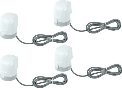 Zdjęcie produktu dla HOMEMATIC IP Smart Home 153309A0, siłownik z napędem, 4 sztuki
