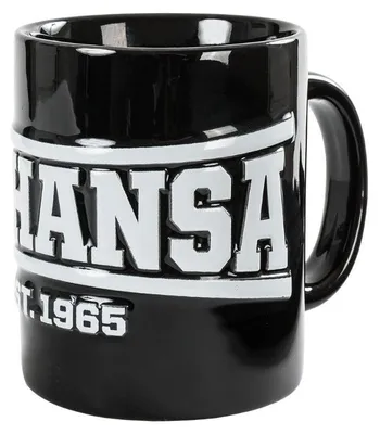 Productafbeelding van Hansa Rostock beker met "Hansa"-reliëf