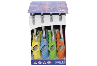 Produktbild von TILL-ZÜNDFIX Stab-Feuerzeug starr sortiert 20 Stück Verkaufseinheit 407259 4014663440321