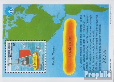Produktbild von Briefmarken Mikronesien 1998 Mi Block39 (kompl.Ausg.) postfrisch Tiefseeforschung