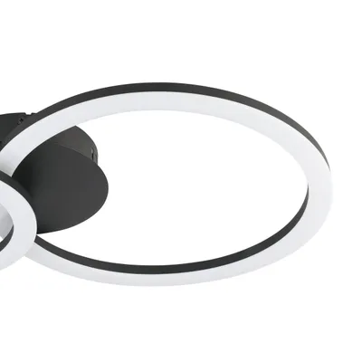 Produktbild von EGLO PARRAPOS-Z, 2 Glühbirne(n), LED, 2100 lm, IP20, Schwarz