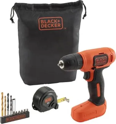 Image de Black & Decker Kit perceuse-visseuse sans fil 7,2 V Li-Ion