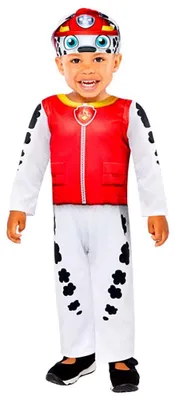 Paw Patrol Marshall Babykostüm, Jungen, 18-24 Monate