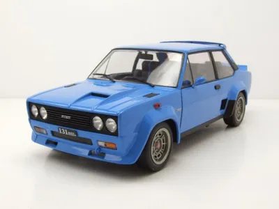 Image de Solido 421182380 Fiat 131 Abarth 1980 bleu 1:18