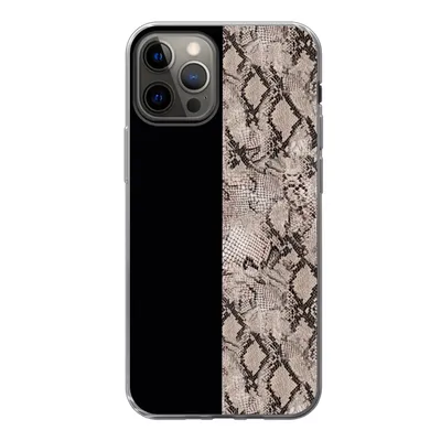 Produktbild von MuchoWow® Handyhülle Schutzhülle Hülle für iPhone 12 Pro Schlangen - Design - Reptilien Silikon Softcase Handy Hülle - Abdeckung