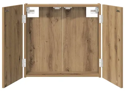 Image de vidaXL Armoire pour cible de fléchettes, bois composite imitation chêne artisanal, 56 x 12 x 53,5 cm