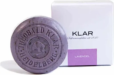 Image de Klar Seifen Badeseife Lavendel 150g, Cosmos zertifiziert, palmölfrei