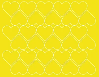 Produktbild von Valentinstag-Herzaufkleber, 4 cm, 30 Stück, gelb matt