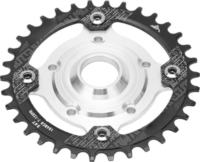 Obrázek produktu pro 104 BCD 34T řetězový kroužek 14 BCD 34T řetězový kroužek34T řetězový kroužek, 104 převodová základna Vysoce přesná hliníková slitina Stabilní Per14 tvar řetězového kroužku pro Mid Drive