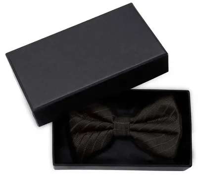 Produktbild von Fabio Farini - 1 Stück Schwarze Herren Fliegen - Männer Querbinder Vorgebunden Bowtie Streifen - Schwarz - Blackguard