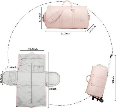 Obrázok produktu pre Elegantný kufor na kolieskach s veľkým úložným priestorom