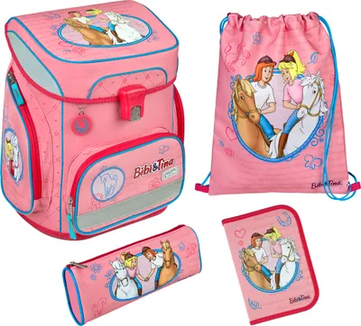 Produktbild von SCOOLI EasyFit Bibi und Tina Schulranzen Set, 5tlg.