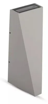 Obrázok produktu pre Sivé nástenné LED svietidlá - Trojuholníkové svetlo - IP65 - 6W - 660 lumenov - 4000K